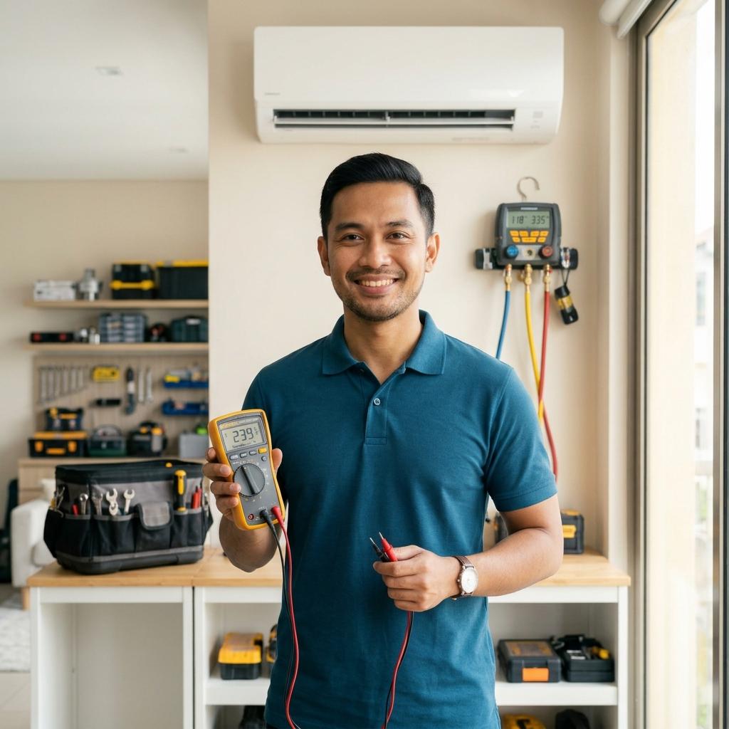 Mr Alex, Founder and Lead Aircond Specialist at Tedax Aircond Services & Engineering
